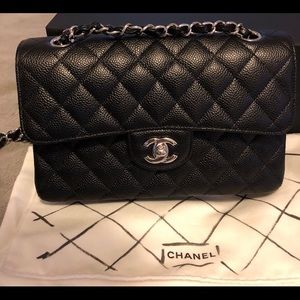 *SOLD* Chanel Classic Flap - Small Black Caviar SHW